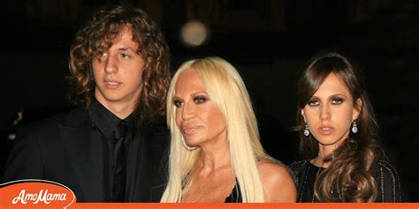 donatella versace anni 80 convivo|donatella versace children.